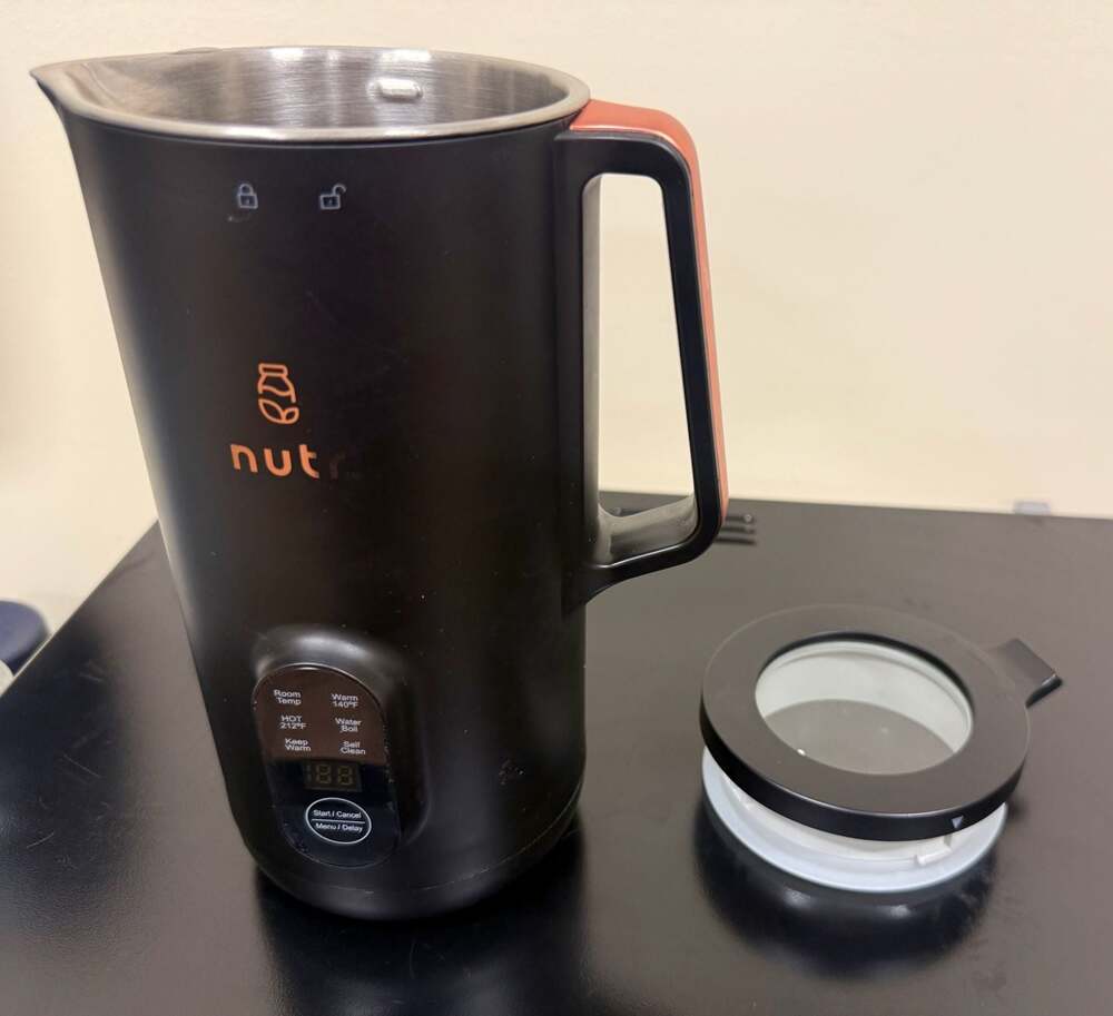 Nutr Plant-Based‎ Nut Milk Maker Machine - Black